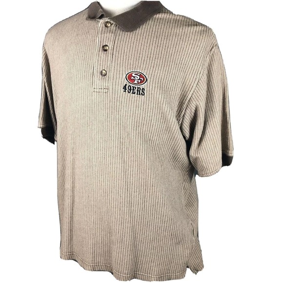 San Francisco 49ers Vintage 90s Polo Shirt Size Large By Lee Sports NFL Football - Picture 3 of 5